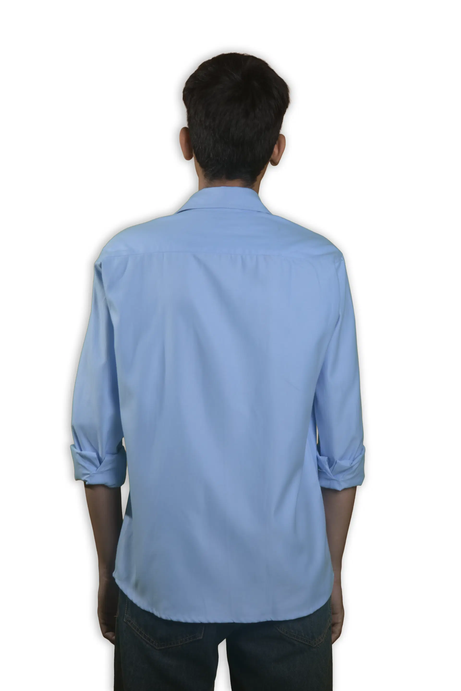 Drimcot Men's Solid Slim Fit Oxford Shirt-M